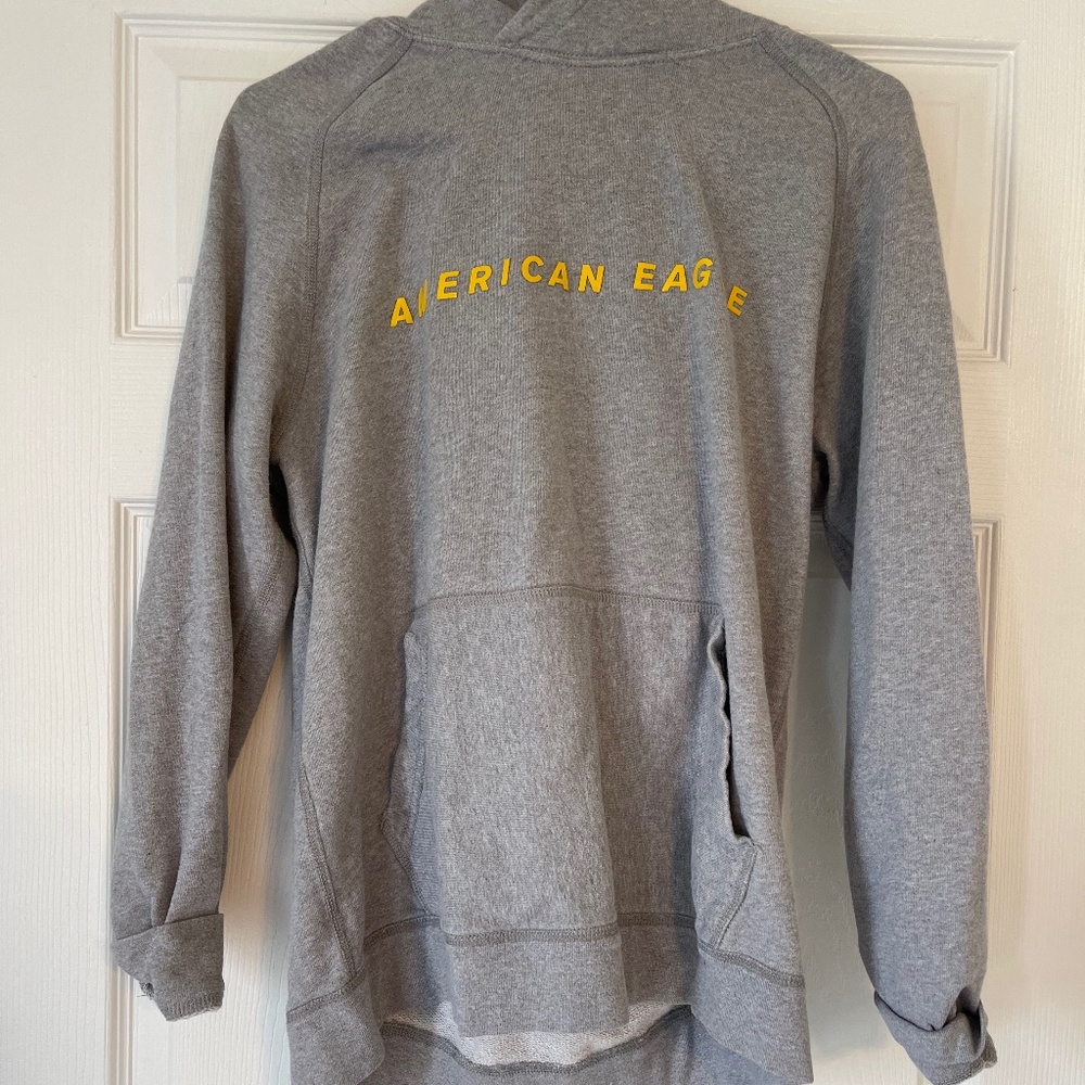 Gray American Eagle Hoodie Outfitters, size small